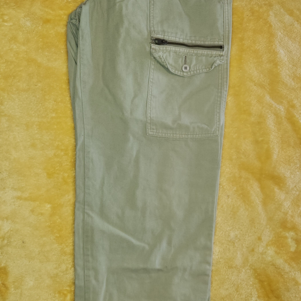 Arnold Zimberg Men's vintage Cream Color Cargo Pants Sz 36